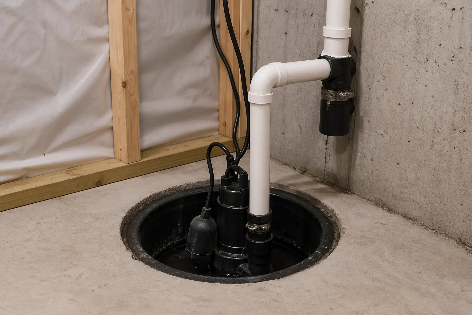Pompe de puisard à Longueuil