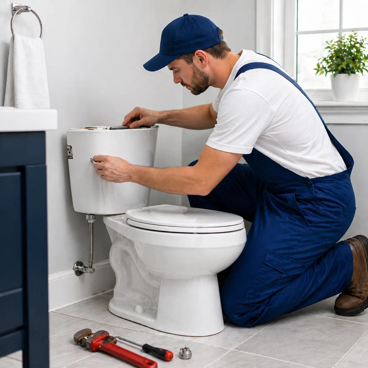 Réparation de toilettes à Longueuil